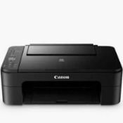RRP £100 Lot To Contain 2 Boxed Assorted Printers To Include A Canon Pixma Ts3350 And A Hp Deskjet 3