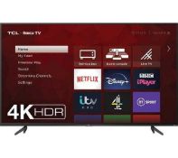 RRP £350 Boxed Tcl Roku Tv 43 Inch Television