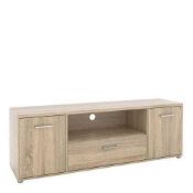 RRP £250 Boxed Demeyere 2 Door 1 Draw Tv Bench Marquis