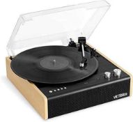 RRP £100 Boxed The Victrola Eastwood Collection Turntable