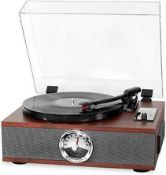 RRP £150 Boxed The Victrola 5In1 3 Speed Turntable