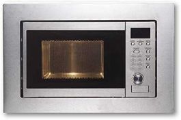 RRP £130 Unboxed Stainless Steel Single Microwave Oven