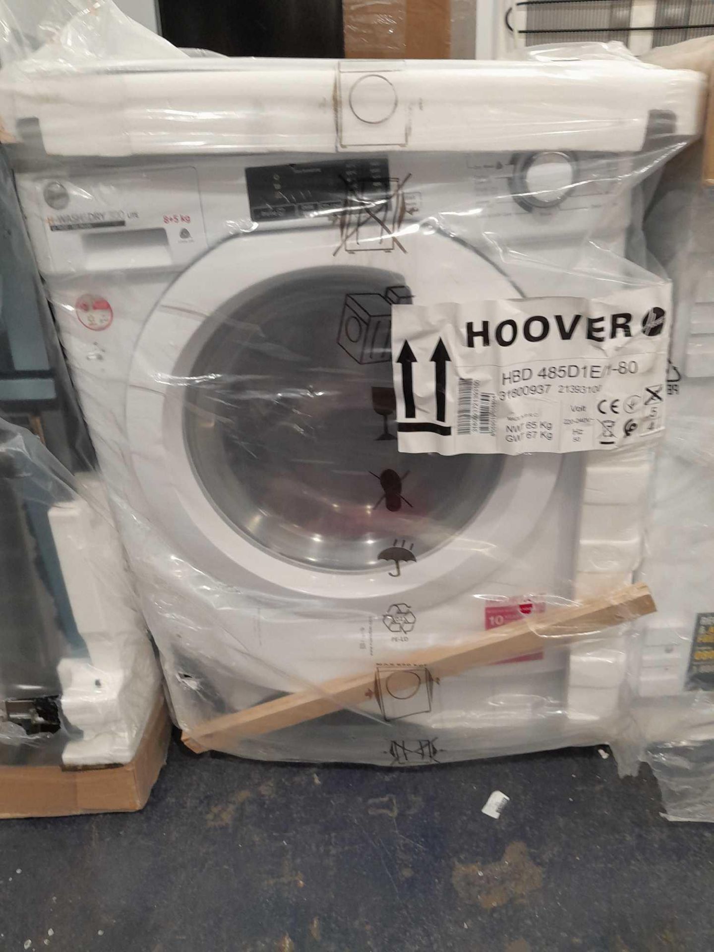 RRP £450 Hoover Hbd485D1E/1-80 Washer Dryer - Image 2 of 2