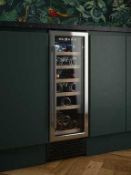 RRP £300 Edesa Art29641 30Cm Stainless Steel Wine Cooler