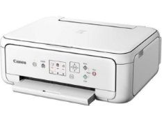 RRP £250 Boxed Canon Pixma Ts5151 White Printer Scanner Copier