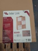 RRP £200 Boxed Interlink Egadi Chest Of Drawers