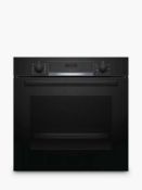 RRP £410 Bosch Serie 4 Hbs534Bb0B Built In Electric Single Oven, Black