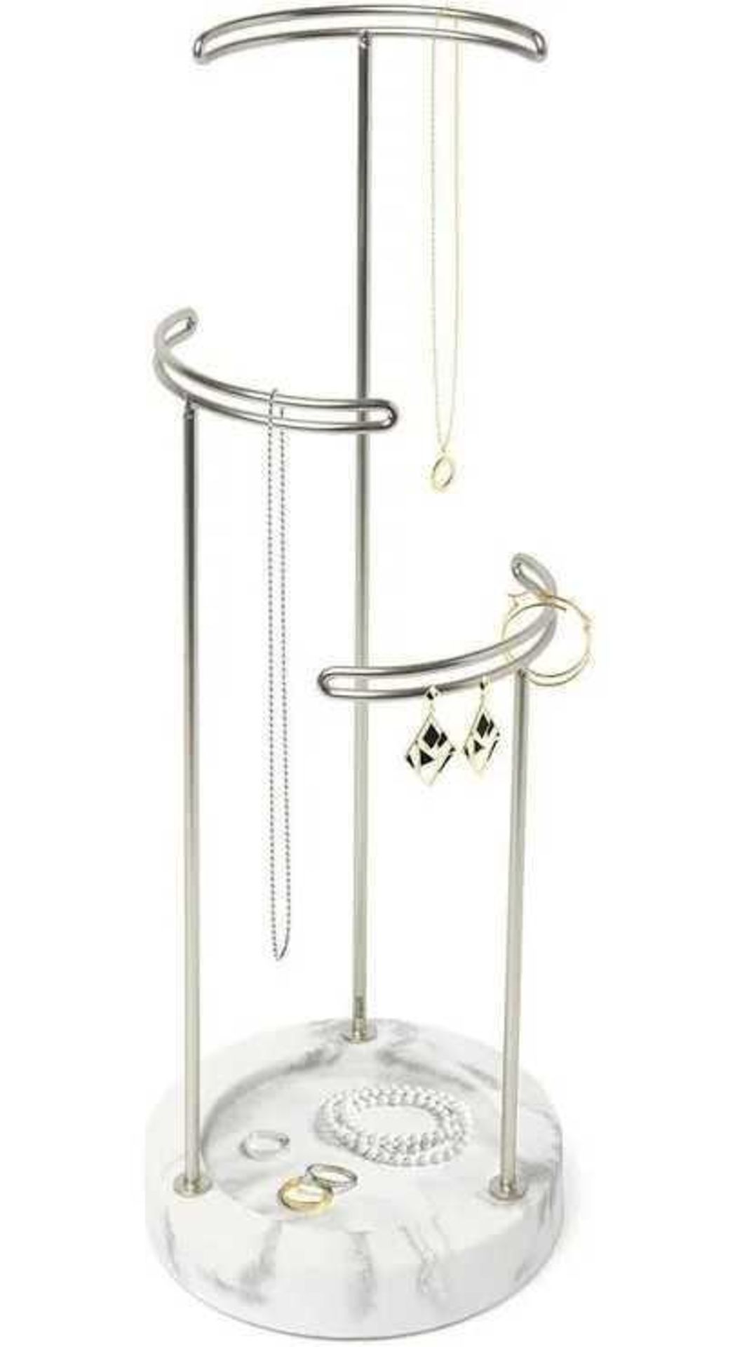 RRP £125 Lot To Contain 5 Boxed Umbra Tesora Jewellery Stands