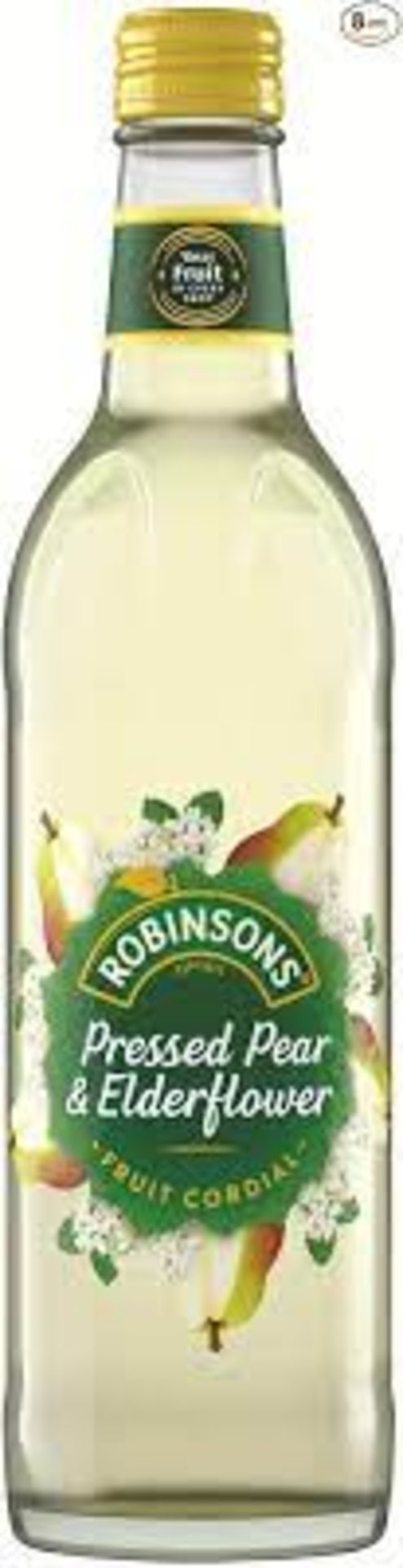 RRP £4810 Brand New And Sealed Pallet To Contain (162 Items) Robinsons Fruit Cordial, Pressed Pear
