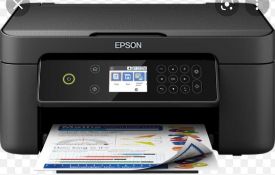 RRP £125 Lot To Contain X2 Boxed Printers, Epson Expression Home Xp-4150, Hp Deskjet 2720E
