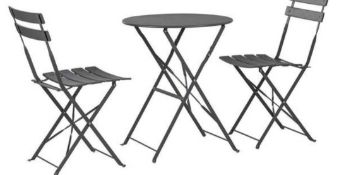 RRP £150 Boxed Carolyn 2 Seater Bistro Set