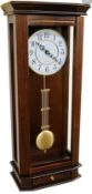 RRP £280 Boxed Biddeford 63Cm Wood Grandfather Clock