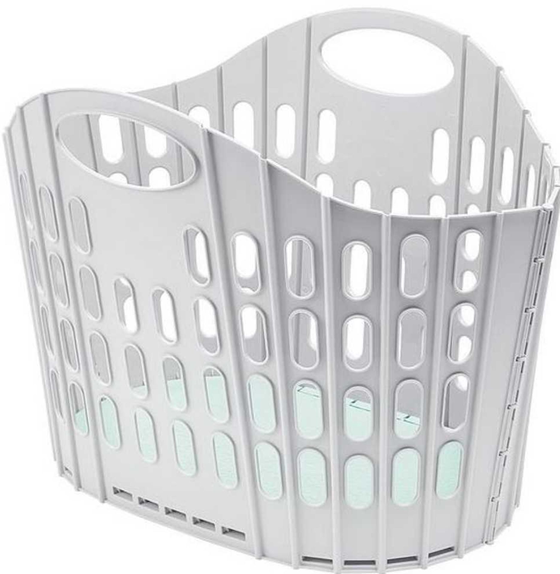RRP £90 Box To Contain 6 Brand New Addis Folding Laundry Baskets