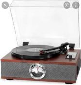 RRP £150 Boxed The Victrola 5In1 3 Speed Turntable