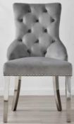 RRP £350 Boxed Edzard Upholstered Dining Chair