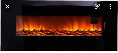 RRP £380 Boxed Warmiehomy Pm0789 Electric Fireplace (P)