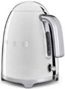 RRP £180 Smeg Stainless Steel Silver Kettle