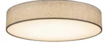 RRP £215 Boxed Bragg 1-Light 60Cm Flush Mount