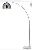 RRP £130 Boxed Versanora Arquer Arched Floor Standing Lamp