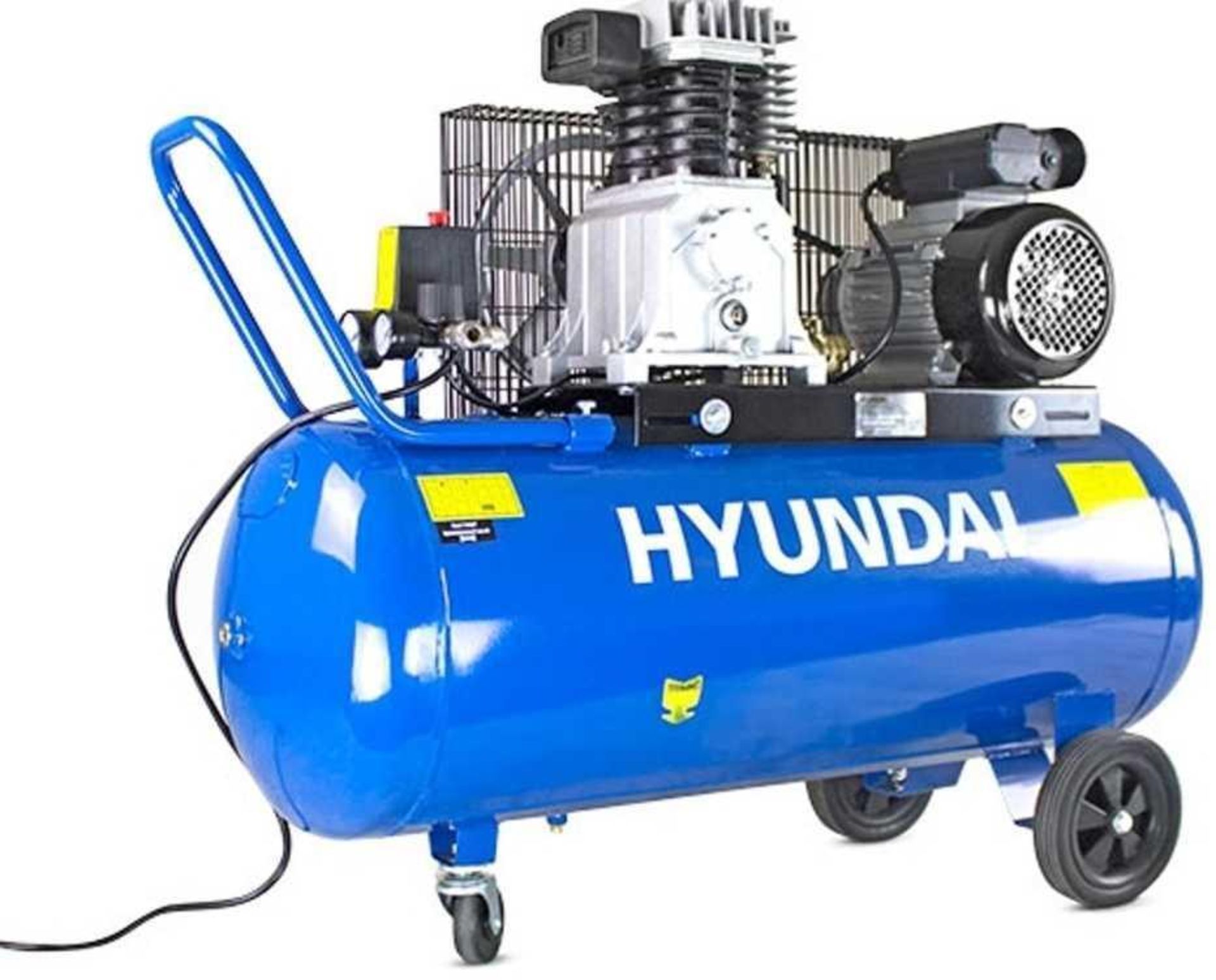RRP £150 Boxed Hyundai Hy5508 Low Noise 550W Air Compressor