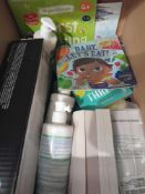 RRP £220 Lot To Contain A Large Amount Of Items Such As, Dodie 3In1 Cream, Children's Books, Hp Prin