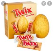 RRP £60 Lot To Contain 6 Boxed Twix Chocolate Easter Eggs