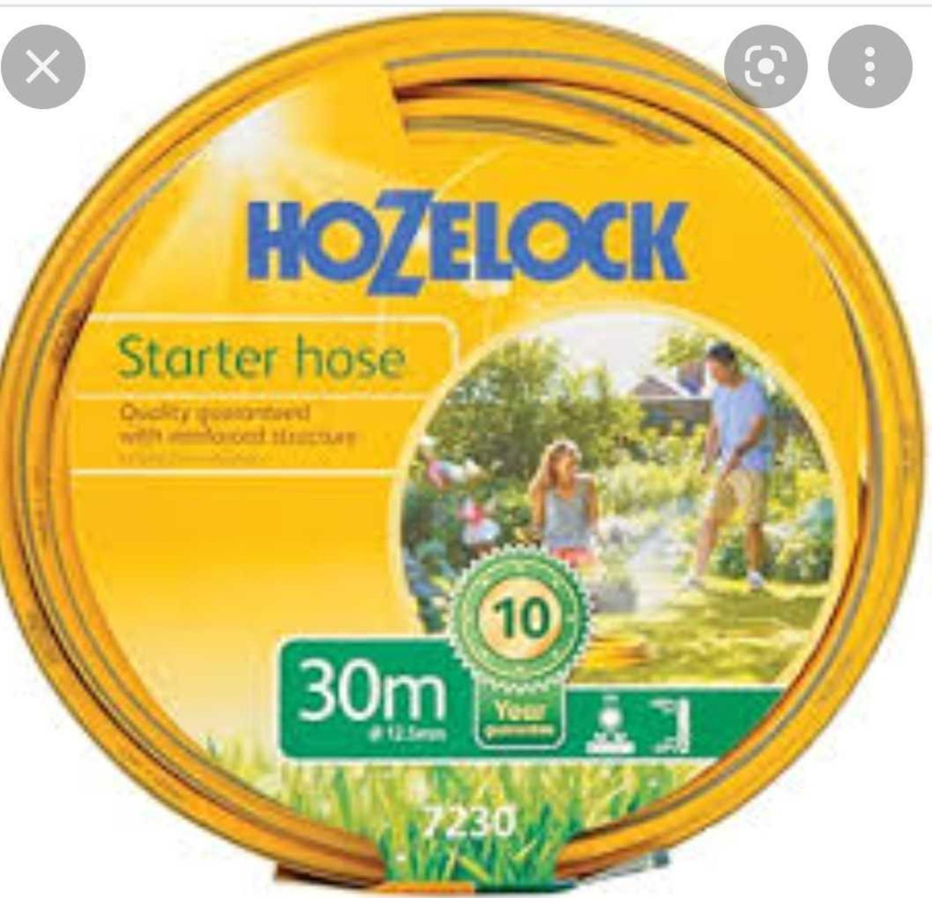 RRP £105 Box To Contain 3 Brand New Hozelock 30M Starter Hoses