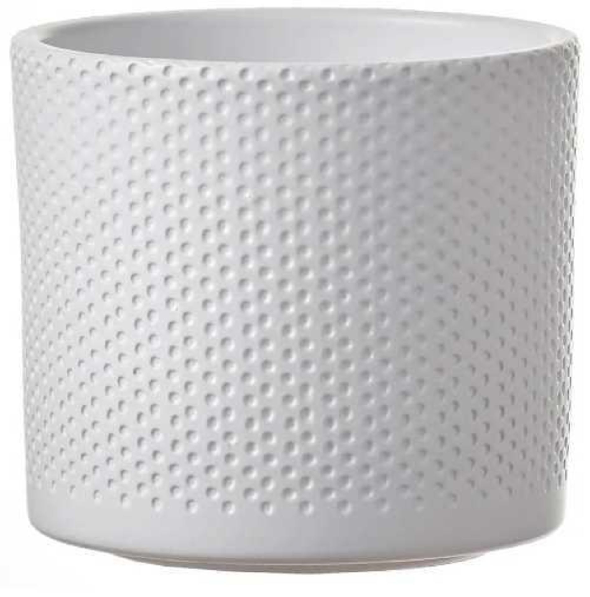 RRP £80 Boxed Mica White Aluminum White Pot