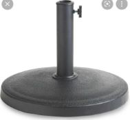 RRP £70 Boxed Rohan Resin Freestanding Umbrella Base