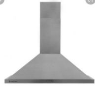RRP £110 Boxed Stainless Steel Chimney Cooker Hood