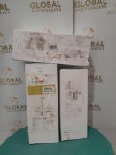RRP £90 Lot To Contain 3 Boxed Brand New Searchlight Table Lamps