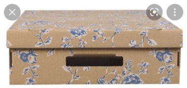 RRP £80 Bagged Cardboard Underbed Storage Box