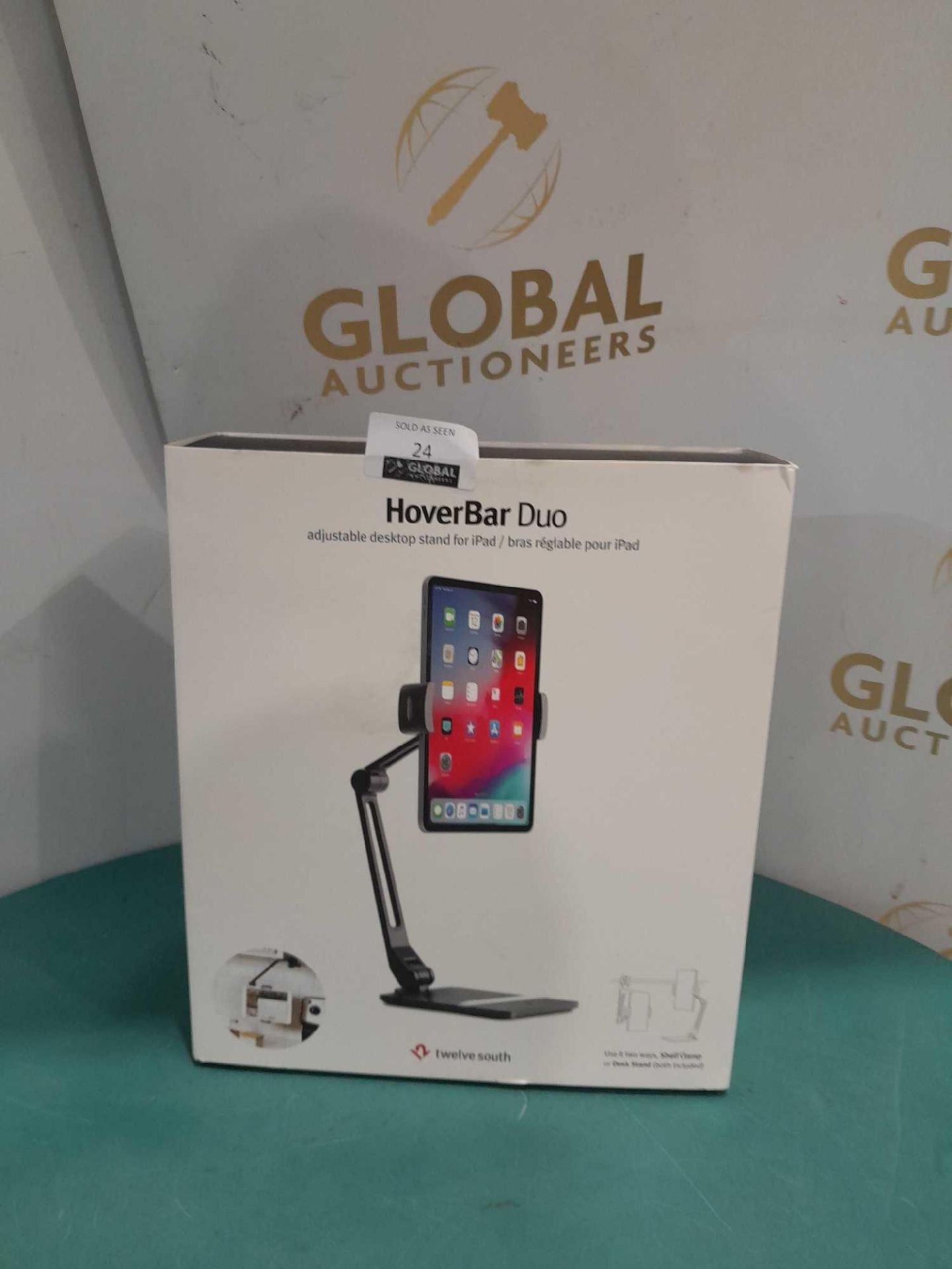 RRP £100 Boxed Twelvesouth Hooverbar Duo Desktop Stand For Ipad - Image 2 of 2