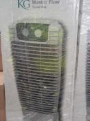 RRP £80 Boxed Kg Master Flow 3 Way Speed Tower Fan