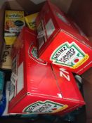 RRP £300 Box To Contain 37 Assorted Items To Include Heinz Tomato Ketchup Sachets, Belvita Bars, Hai