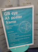 RRP £150 Lot To Contain X8 A1 Poster Frames