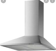RRP £300 Boxed Culina Grey Ceiling Cooker Hood Extractor