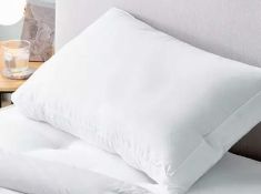 RRP £100 Lot To Contain X2 Items, Vegan Down Pillow, Memory Foam Pillow