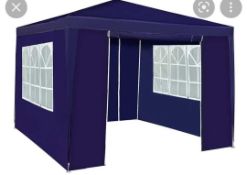 RRP £150 Boxed Mifflintown 3Mx3M Steel Party Tent Roof