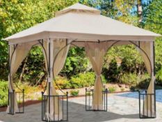 RRP £110 Boxed 3Mx3M Metal Patio Gazeebo