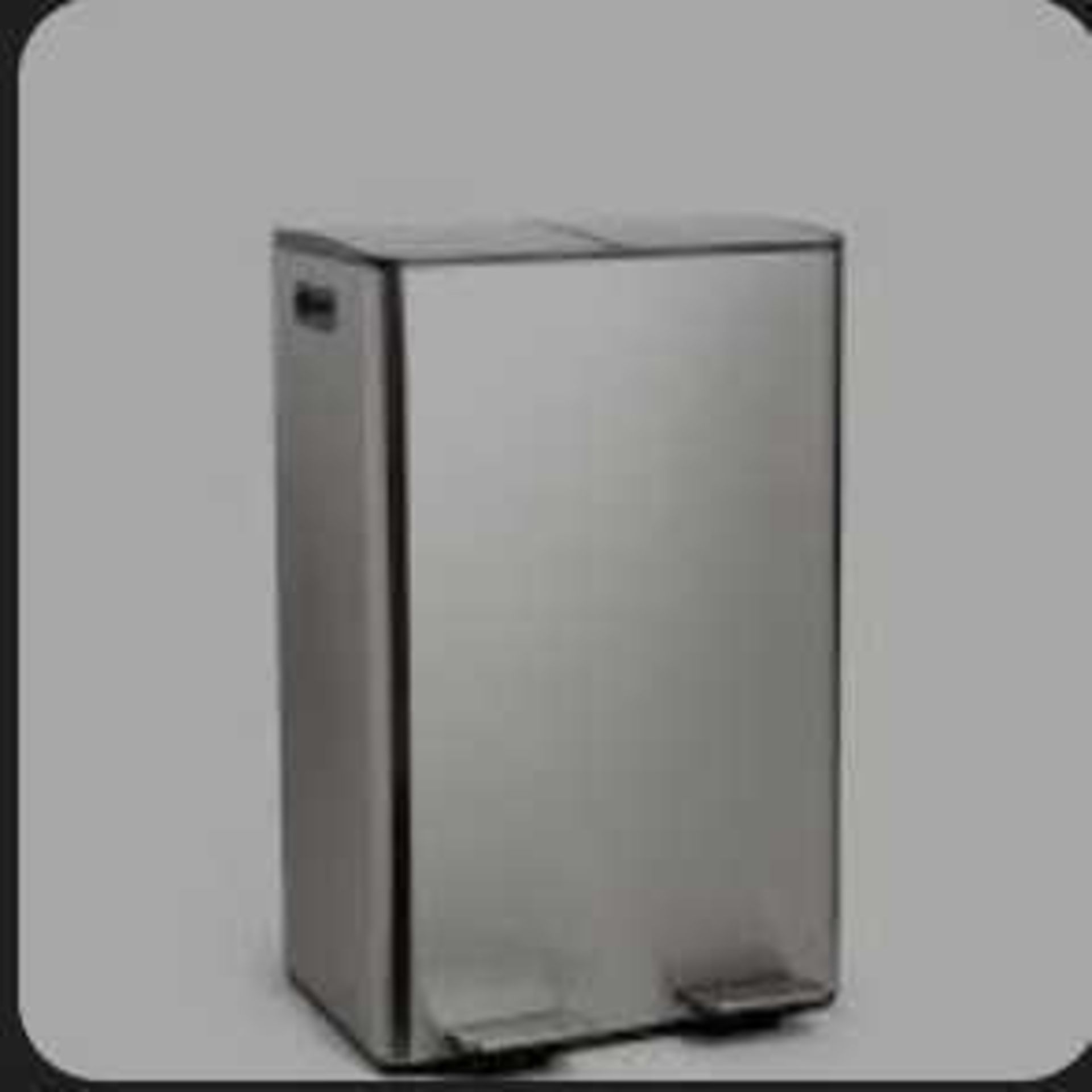 RRP £100 Boxed John Lewis 60L Stainless Steel Fingerprint Proof Recycling Bin - Image 2 of 2