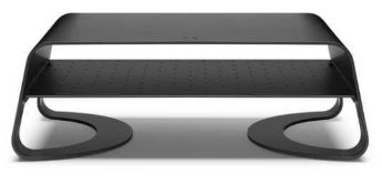 RRP £120 Boxed Curve Riser Desktop Stand For iMac And Displays