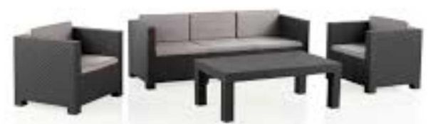 RRP £640 Boxed Brendolyn 5 Person Seating Group With Cushions