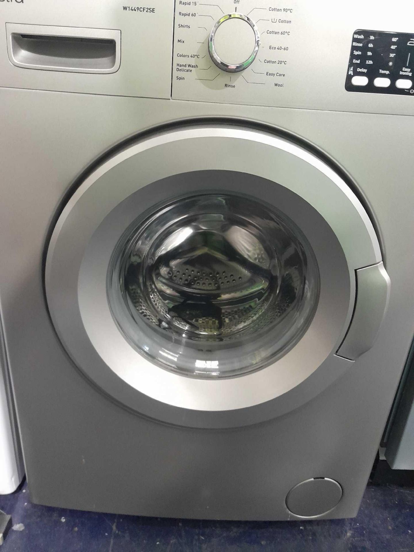 RRP £350 Electra W1449Cf2Se Grey Washing Machine - Image 2 of 2