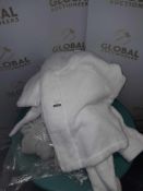 RRP £100 Lot To Contain X2 John Lewis Towel Robes X1 White X1 Grey