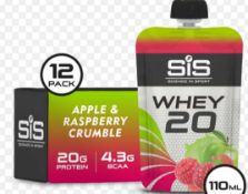 RRP £120 Lot To Contain 3 Boxed Sis Whey Squeezy 20 (12 Pouches)