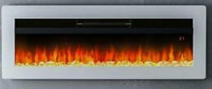 RRP £300 Boxed Warmiehomy Pm0793 Electric Fireplace