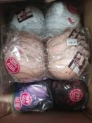 RRP £300 Box To Contain A Large Amount Of Assorted Bras Size 36B-46B
