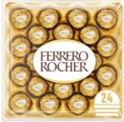 RRP £120 Lot To Contain X4 Items, X2 Boxes Of 6 Ferrero Rochers, X2 Boxes Of Menies Chocolate