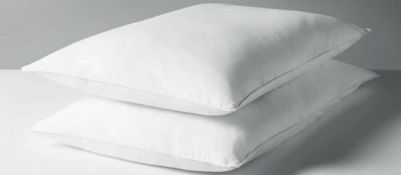 RRP £100 Lot To Contain X4 Bagged Set Of 2 Synthetic Pillow Pair